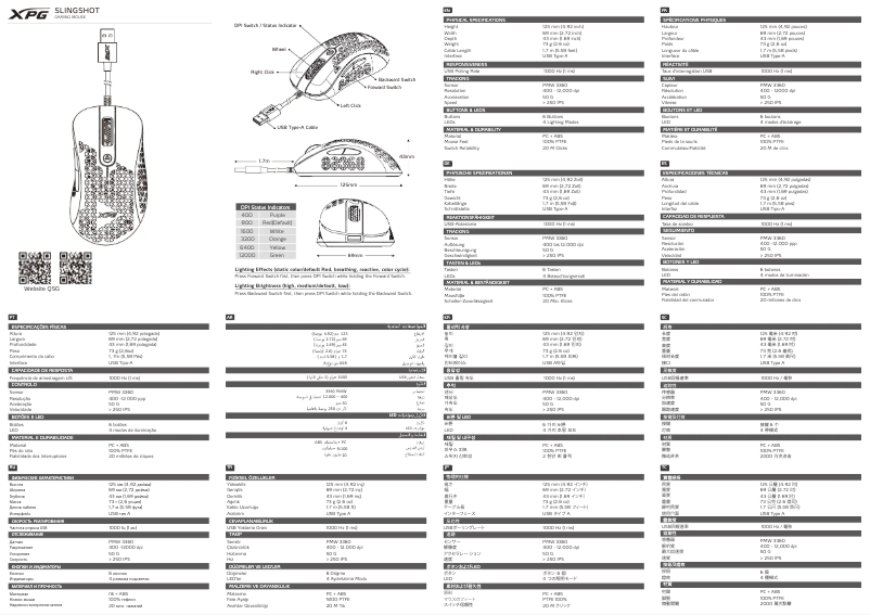 First page image of the manual for Slingshot