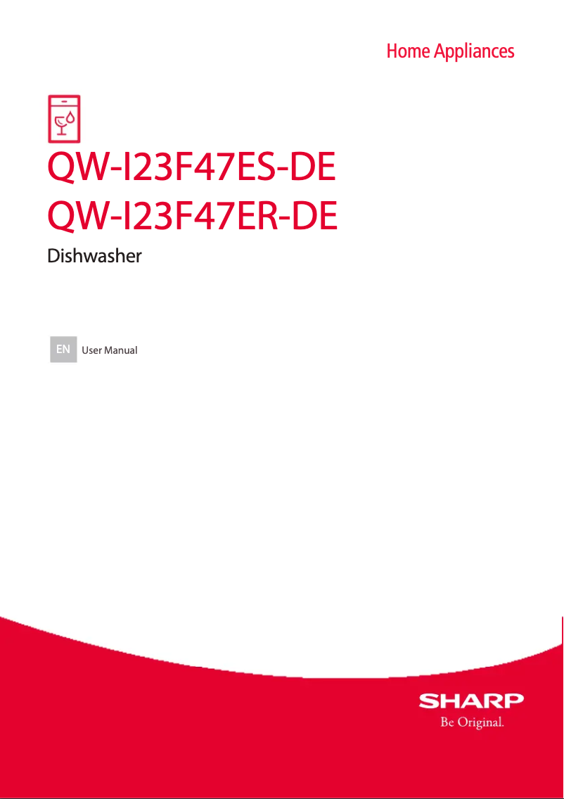 First page image of the manual for QW-I23F47ES-DE