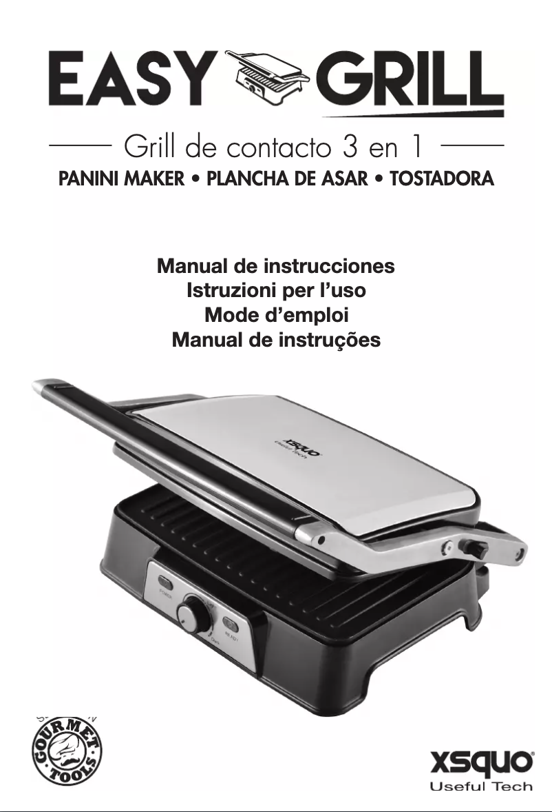 First page image of the manual for EasyGrill