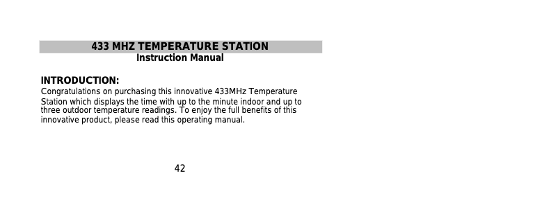 First page image of the manual for WS 9117-IT
