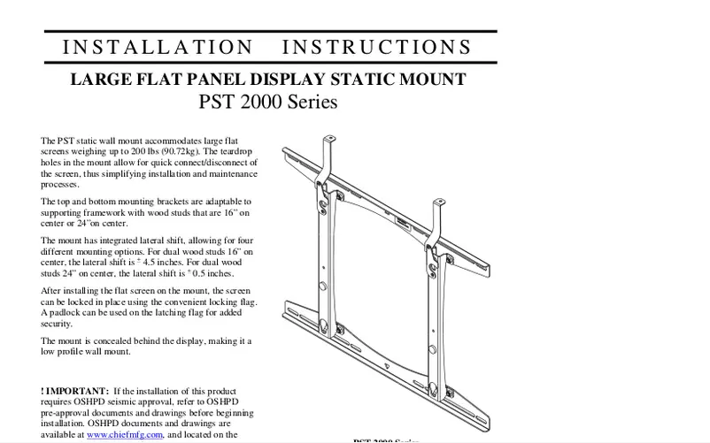 First page image of the manual for PST2000B