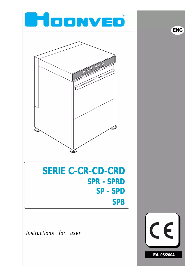 Page 1 of the manual User Manual Hoonved SP 5