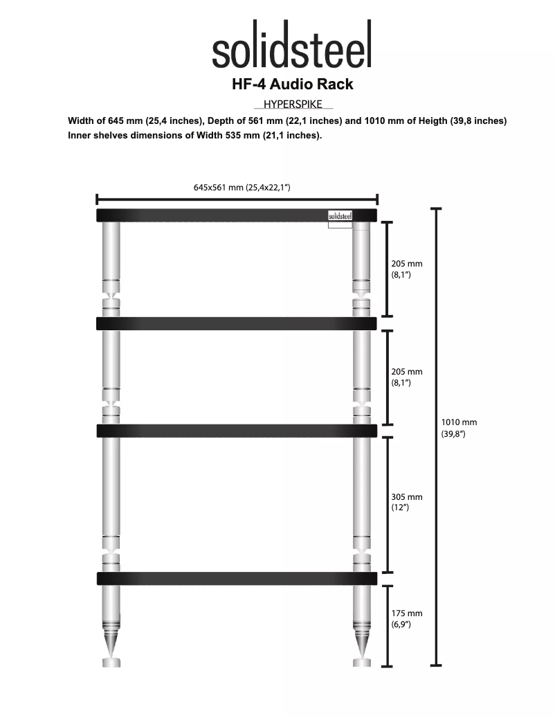 Page 1 of the manual User Manual Solidsteel HF-4