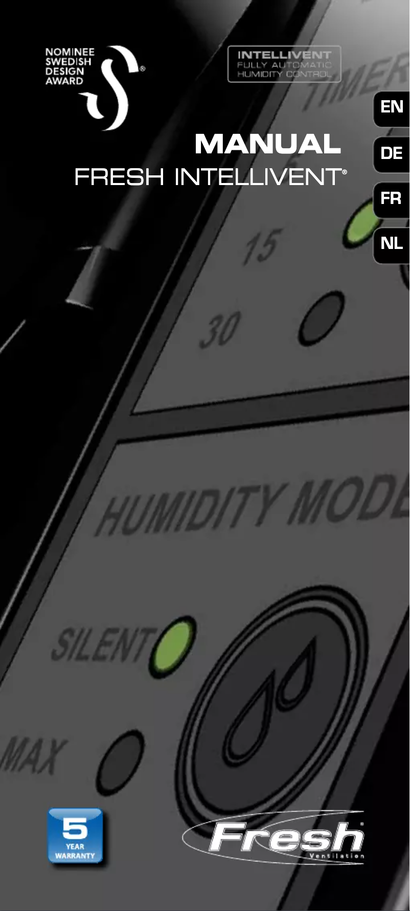 Page 1 of the manual User Manual Fresh Intellivent