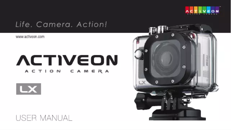 First page image of the manual for LX