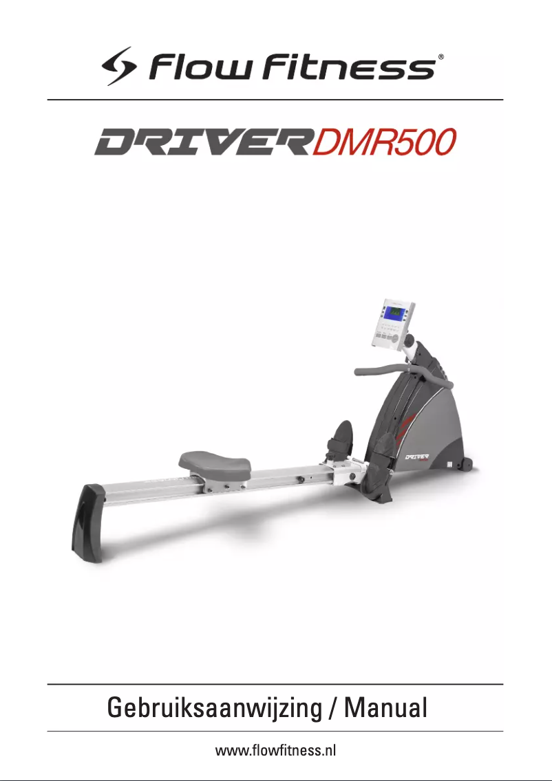 Page 1 of the manual User Manual Flow Fitness Driver DMR300