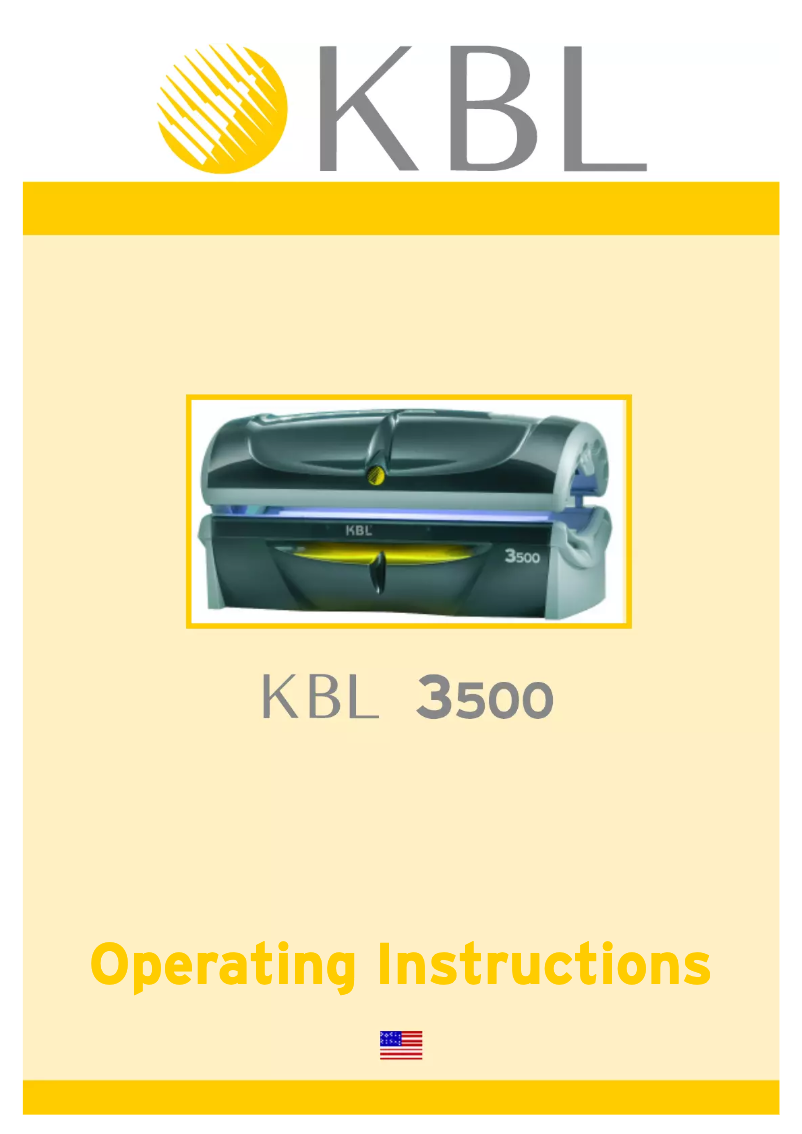 First page image of the manual for 3500