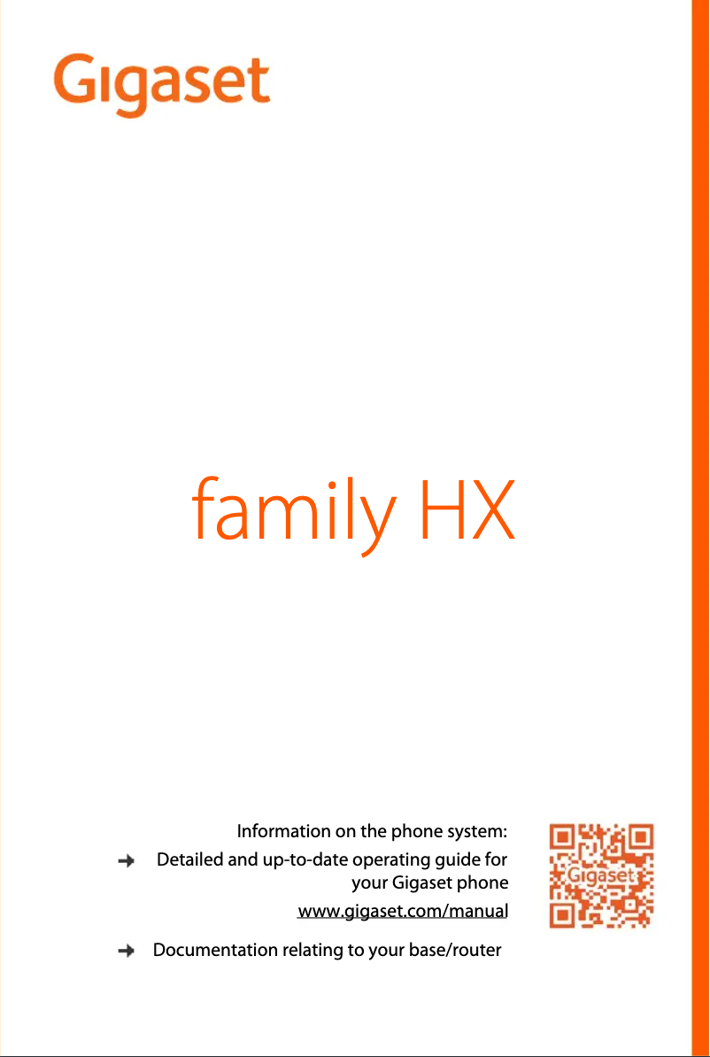 First page image of the manual for C594HX