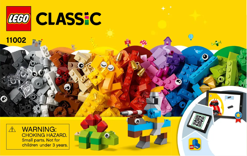 Page 1 of the manual User Manual Lego Classic 11002