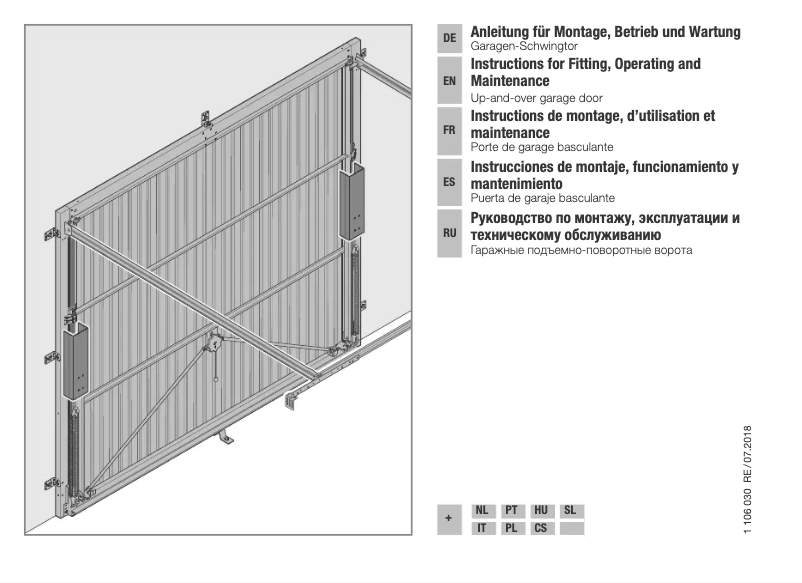 Page 1 of the manual User Manual Hormann N80