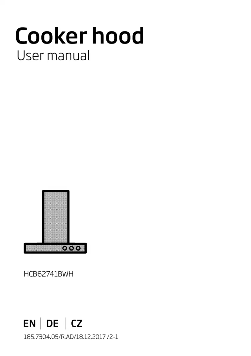 Page 1 of the manual User Manual Beko HCB62741BWH