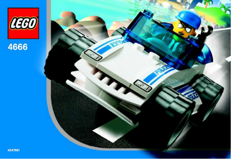Page 1 of the manual User Manual Lego Speedy Police Car
