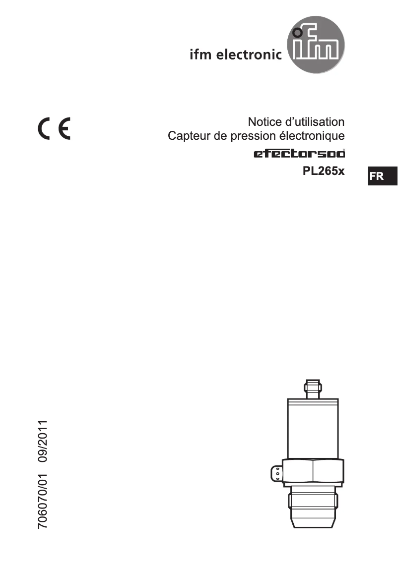 First page image of the manual for PL2654