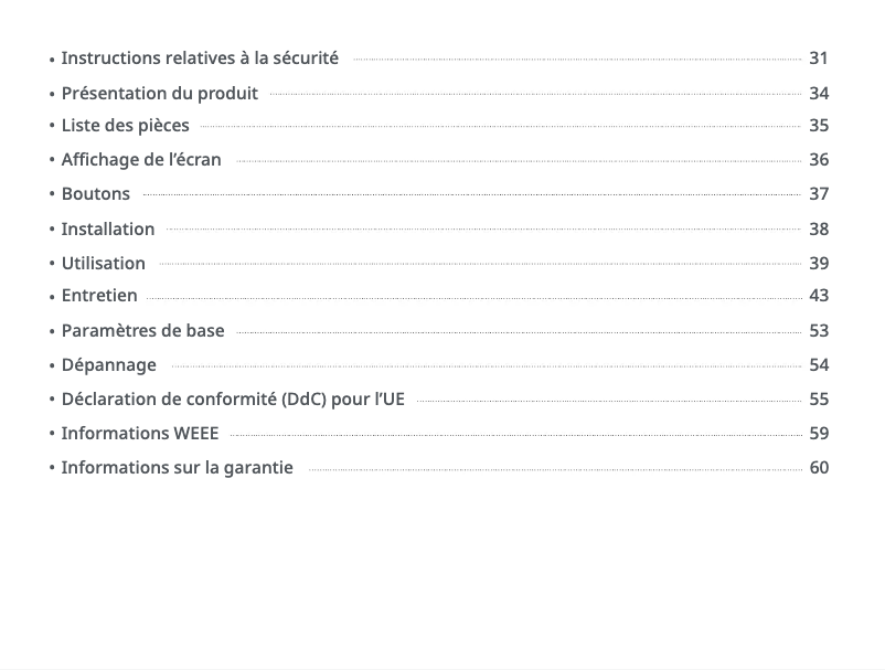Page 1 of the manual User Manual Roborock H6