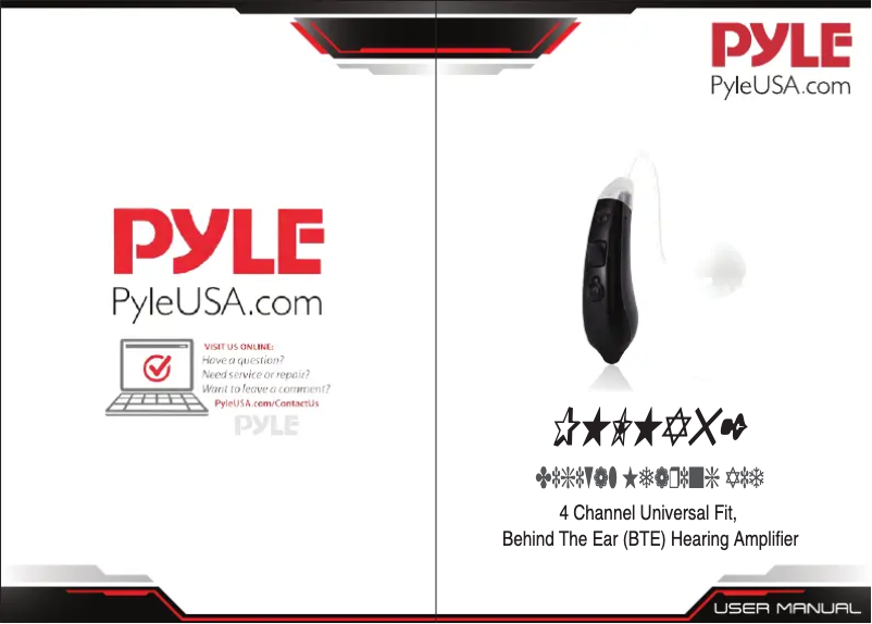 First page image of the manual for PHLHA52