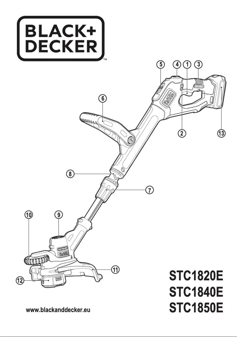 First page image of the manual for STC1820E
