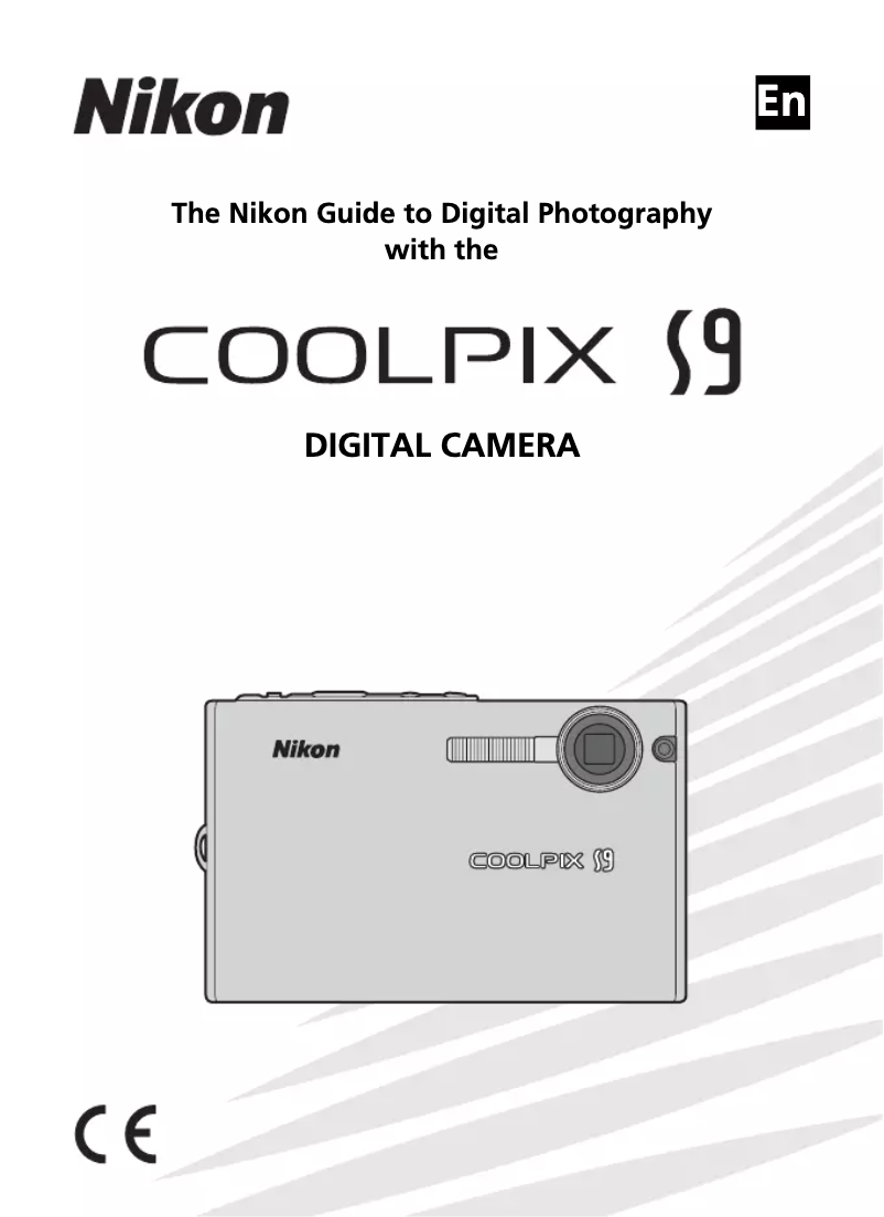 Page 1 of the manual User Manual Nikon Coolpix S9500