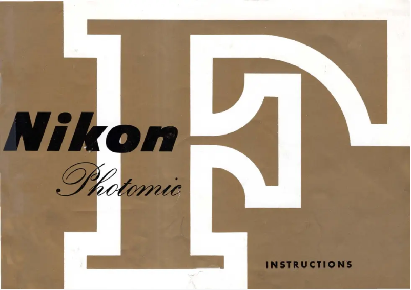 First page image of the manual for F