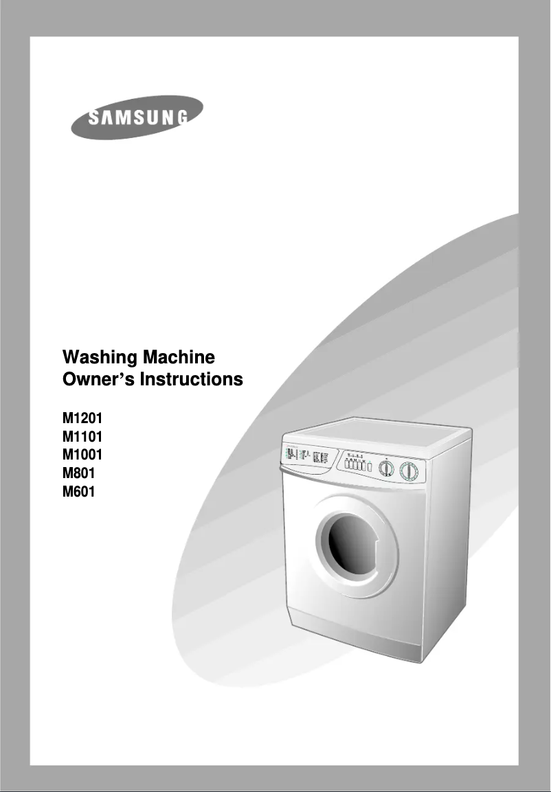 Page 1 of the manual User Manual Samsung M1201
