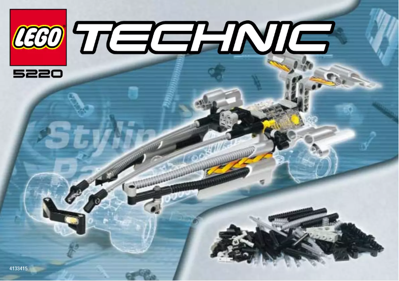 Page 1 of the manual User Manual Lego Technic 5220