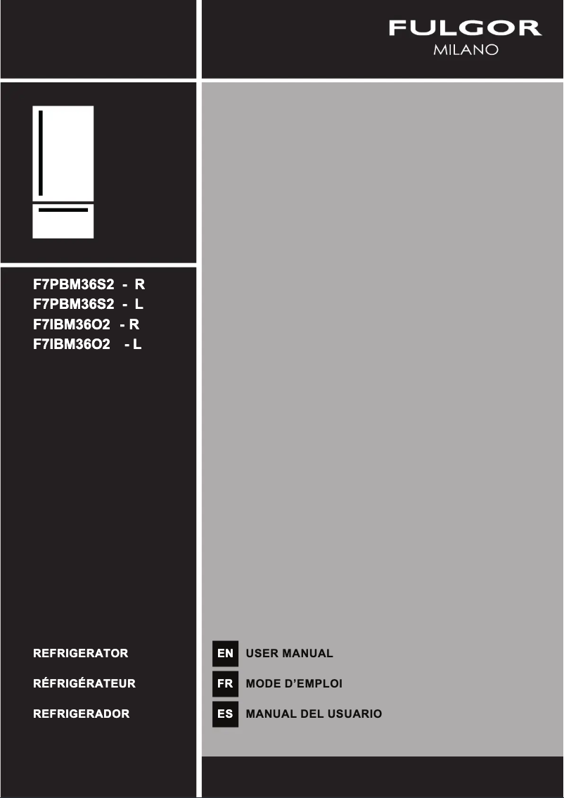 First page image of the manual for F7IBM36O2-L