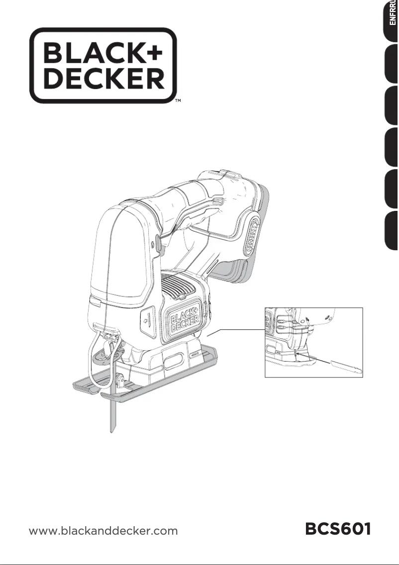 First page image of the manual for BCS601