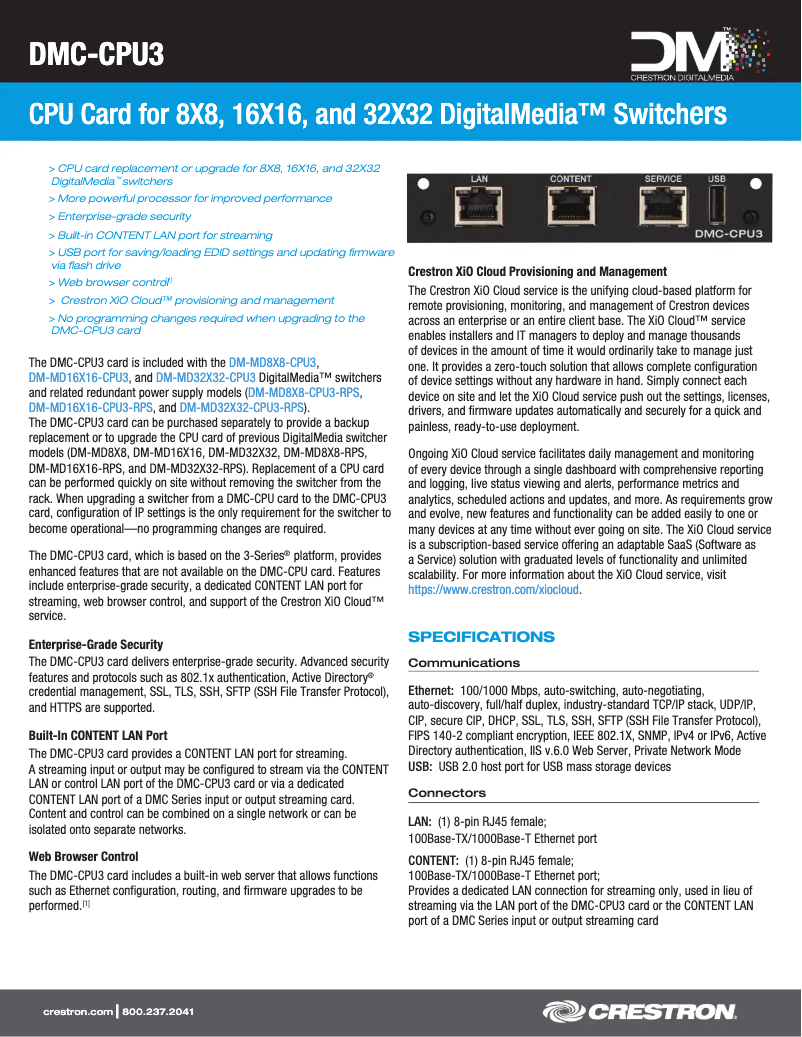 Image de la première page du manuel de l'appareil DMC-CPU3