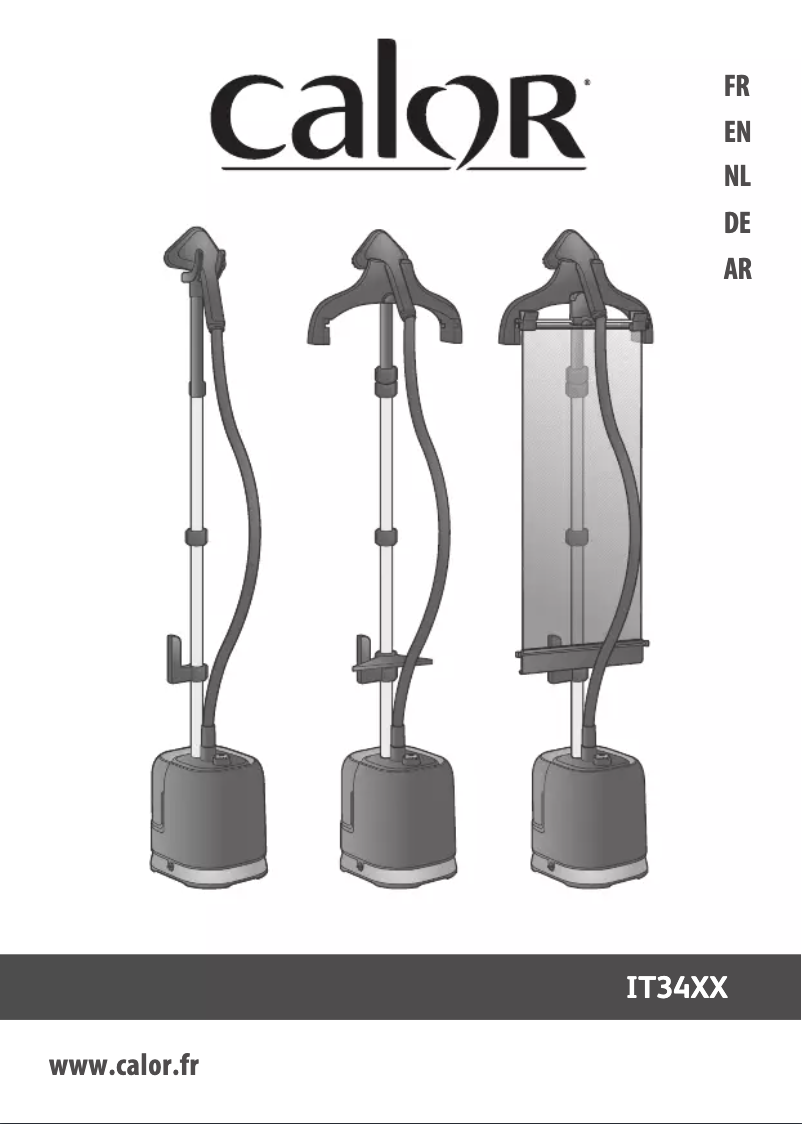Page 1 of the manual User Manual Calor Pro Style IT3440