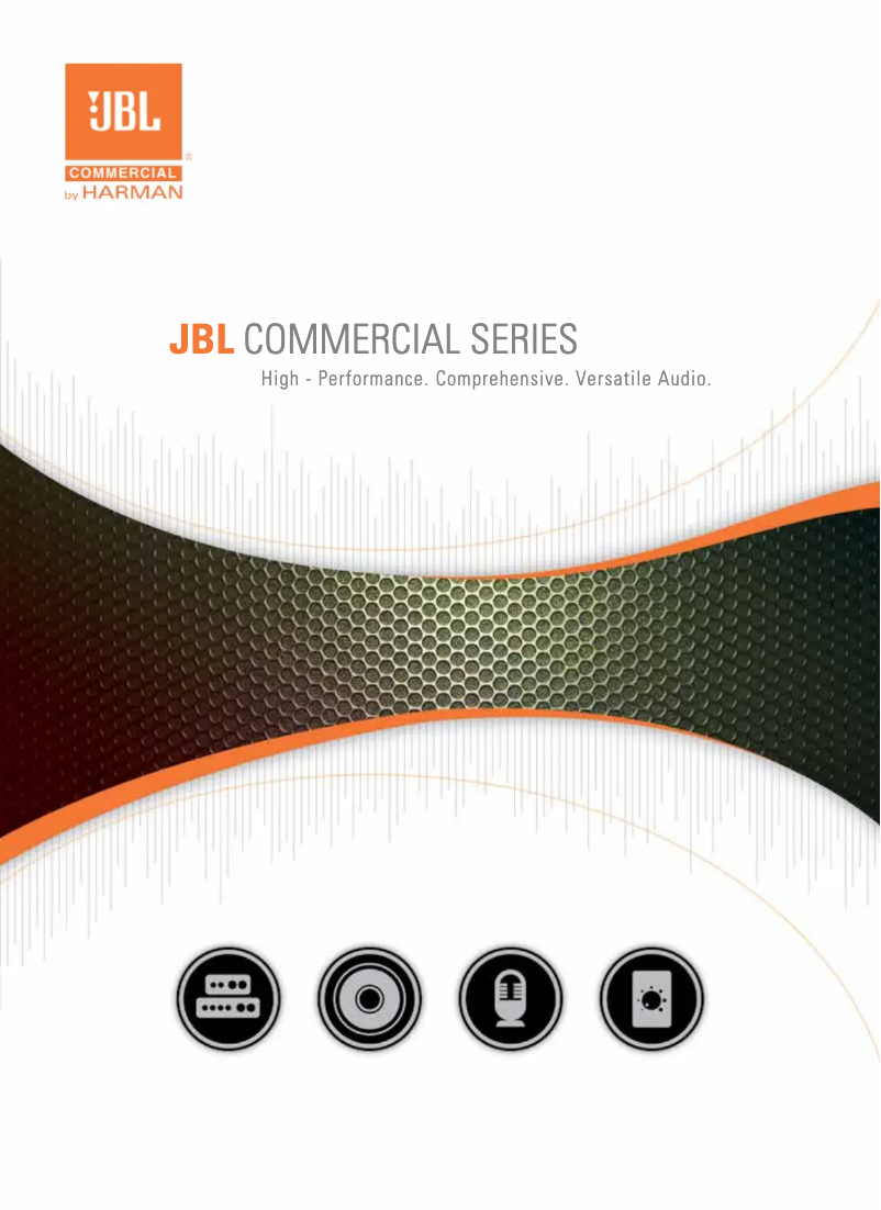 Page 1 of the manual Brochure JBL CSM-32