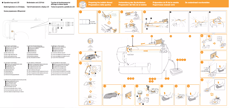 Page 1 of the manual User Manual Brother XR4040