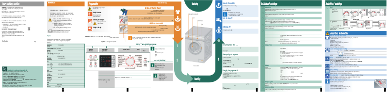 First page image of the manual for WAQ28460EE