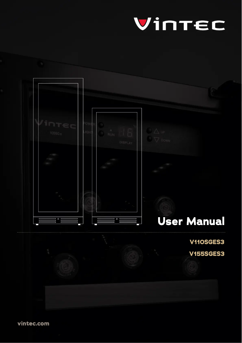 First page image of the manual for V110SGES3