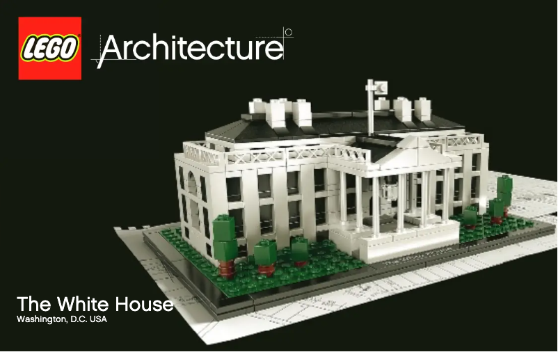 Page 1 of the manual User Manual Lego The White House