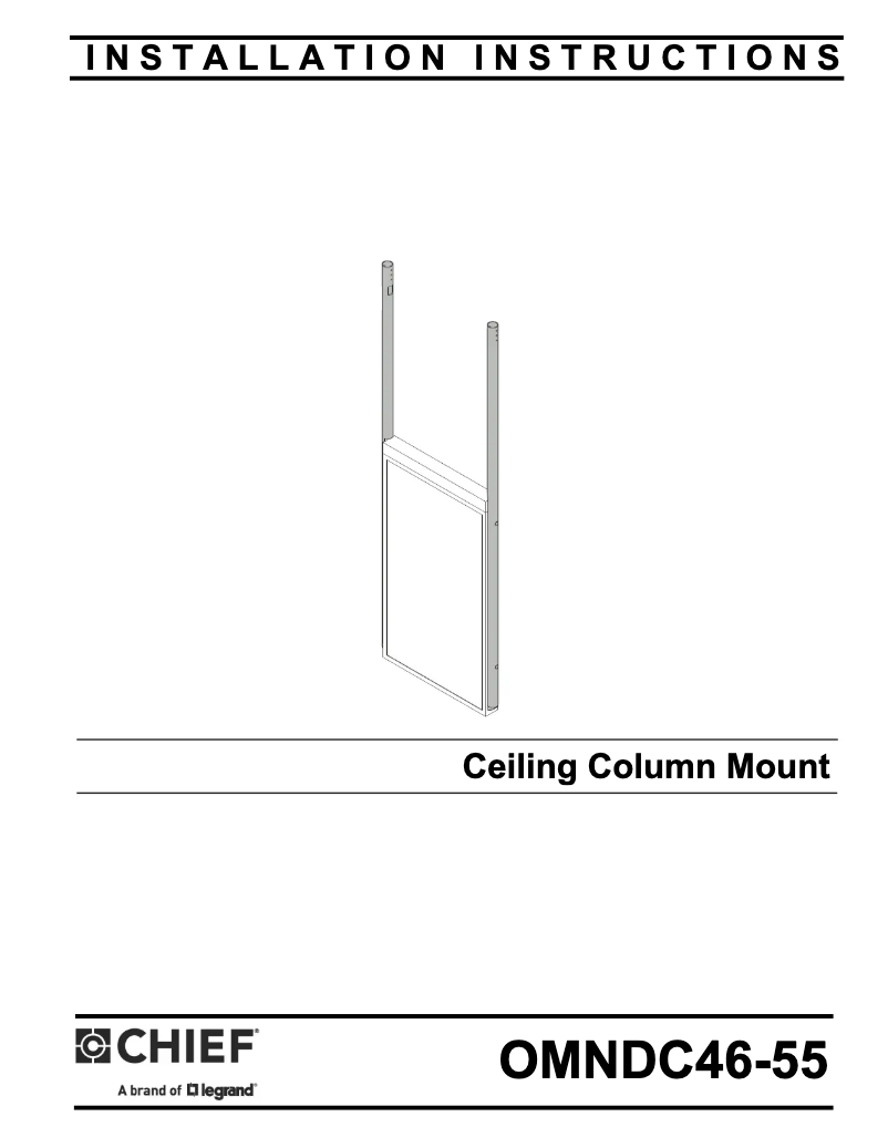 First page image of the manual for OMNDC55