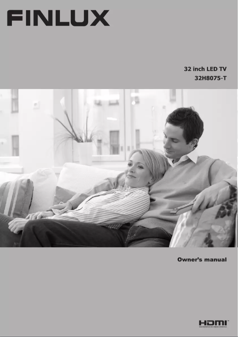 First page image of the manual for 32H8075-T