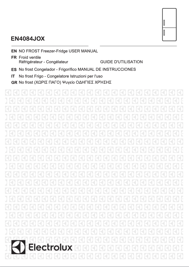 First page image of the manual for EN4084JOX