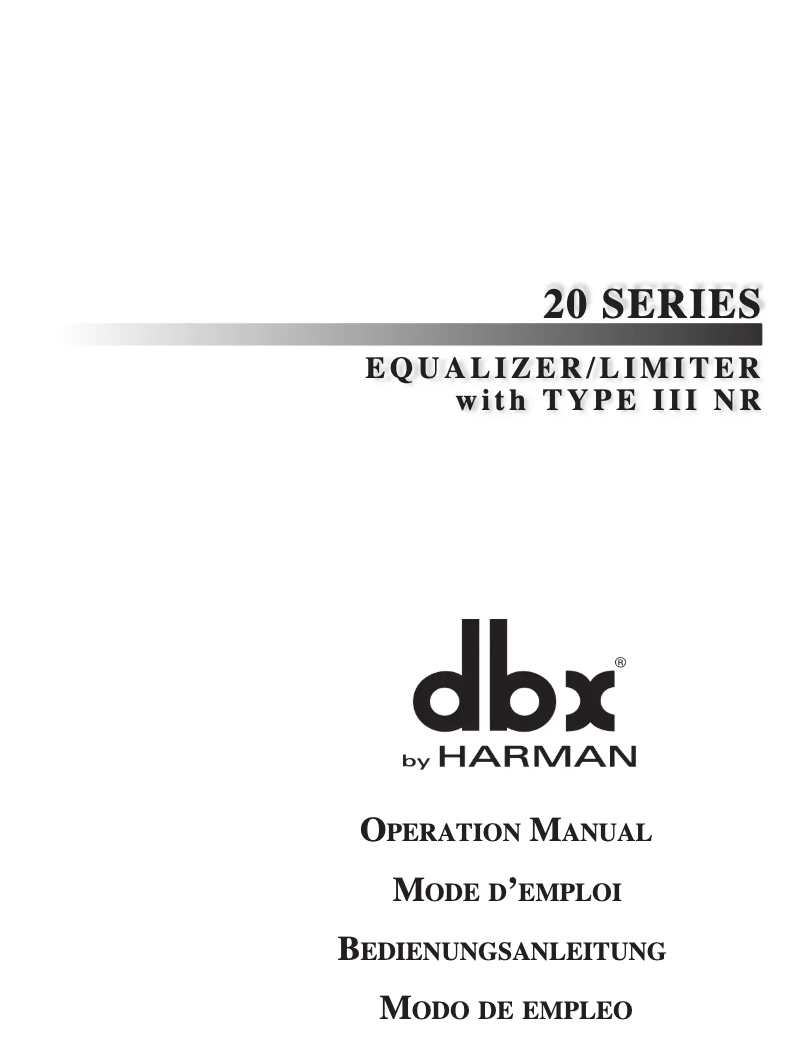 First page image of the manual for 2231