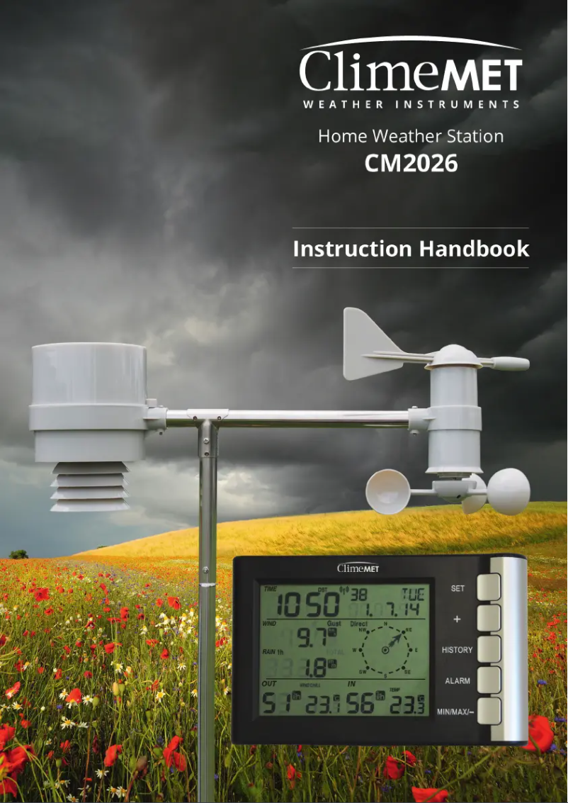 First page image of the manual for CM2026