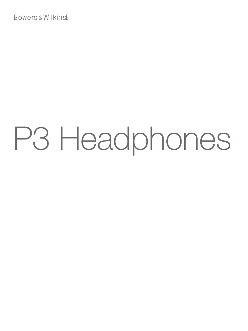 First page image of the manual for P3