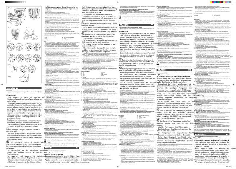 Page 1 of the manual User Manual Solac Carepil DC7501