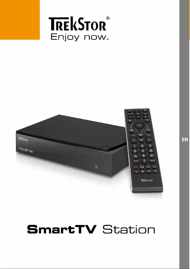 First page image of the manual for SmartTV Station