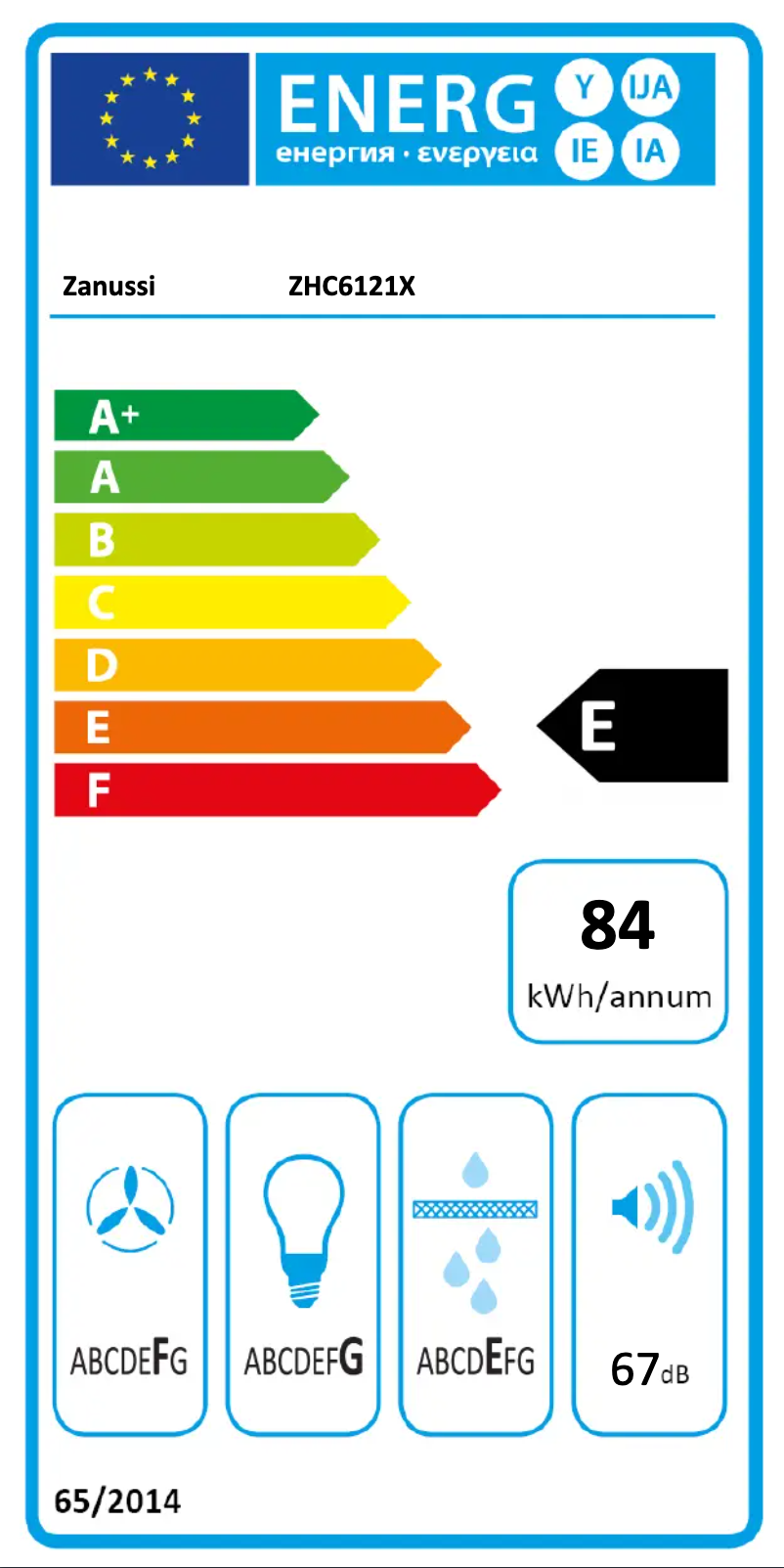 First page image of the manual for ZHC6121X