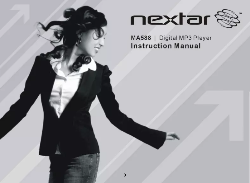 Page 1 of the manual User Manual Nextar MA588