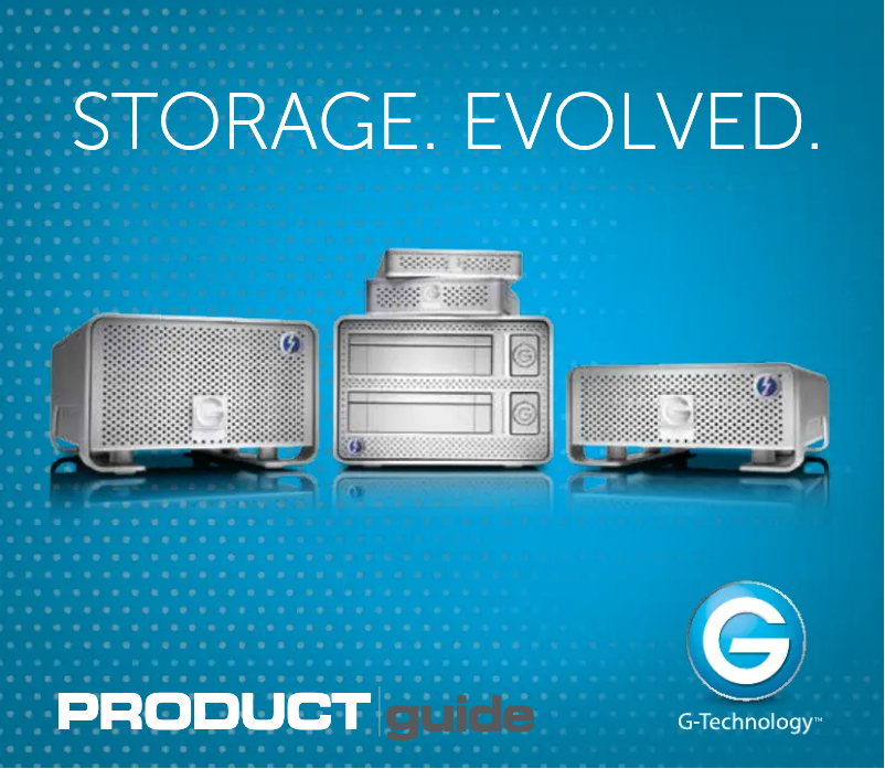 Page 1 of the manual User Manual G-Technology G-Dock 1TB