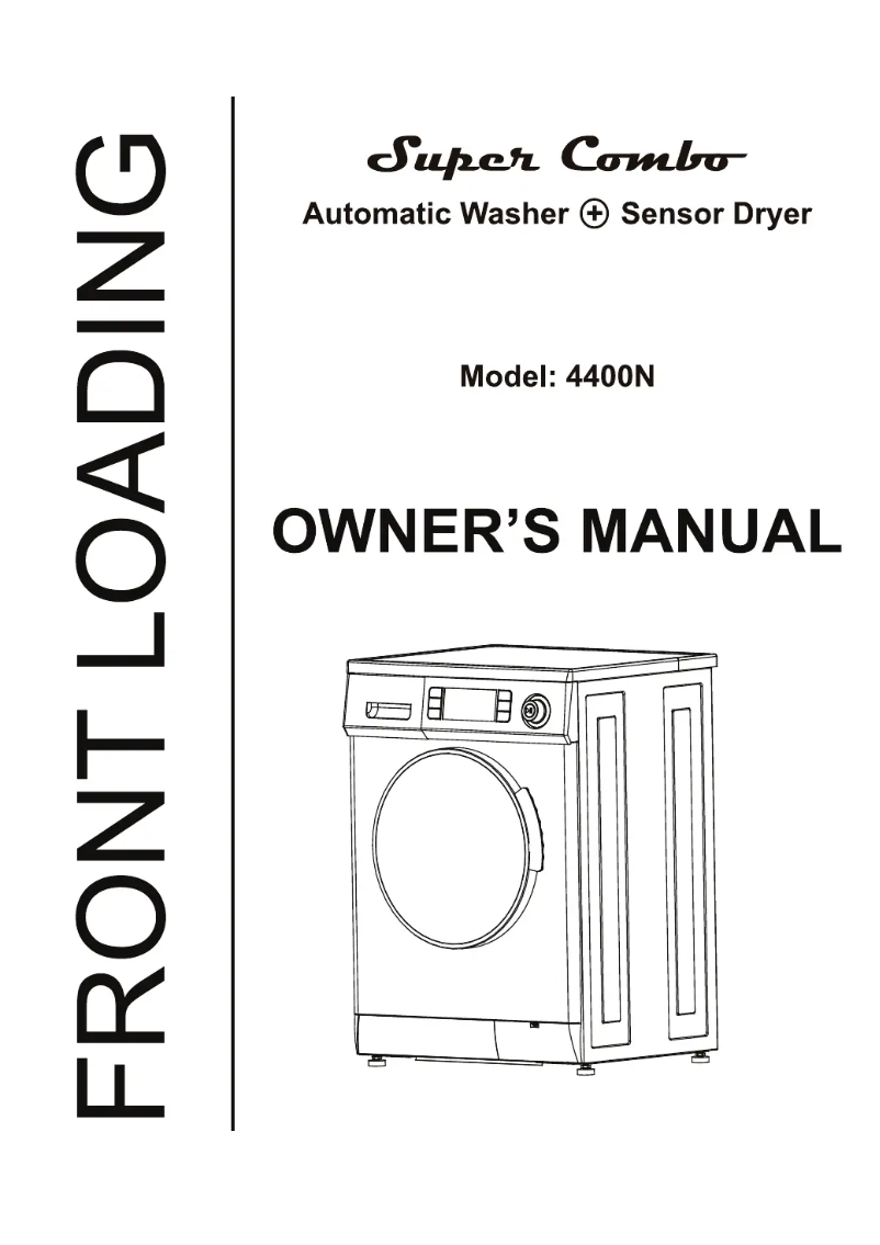 First page image of the manual for EZ4400N