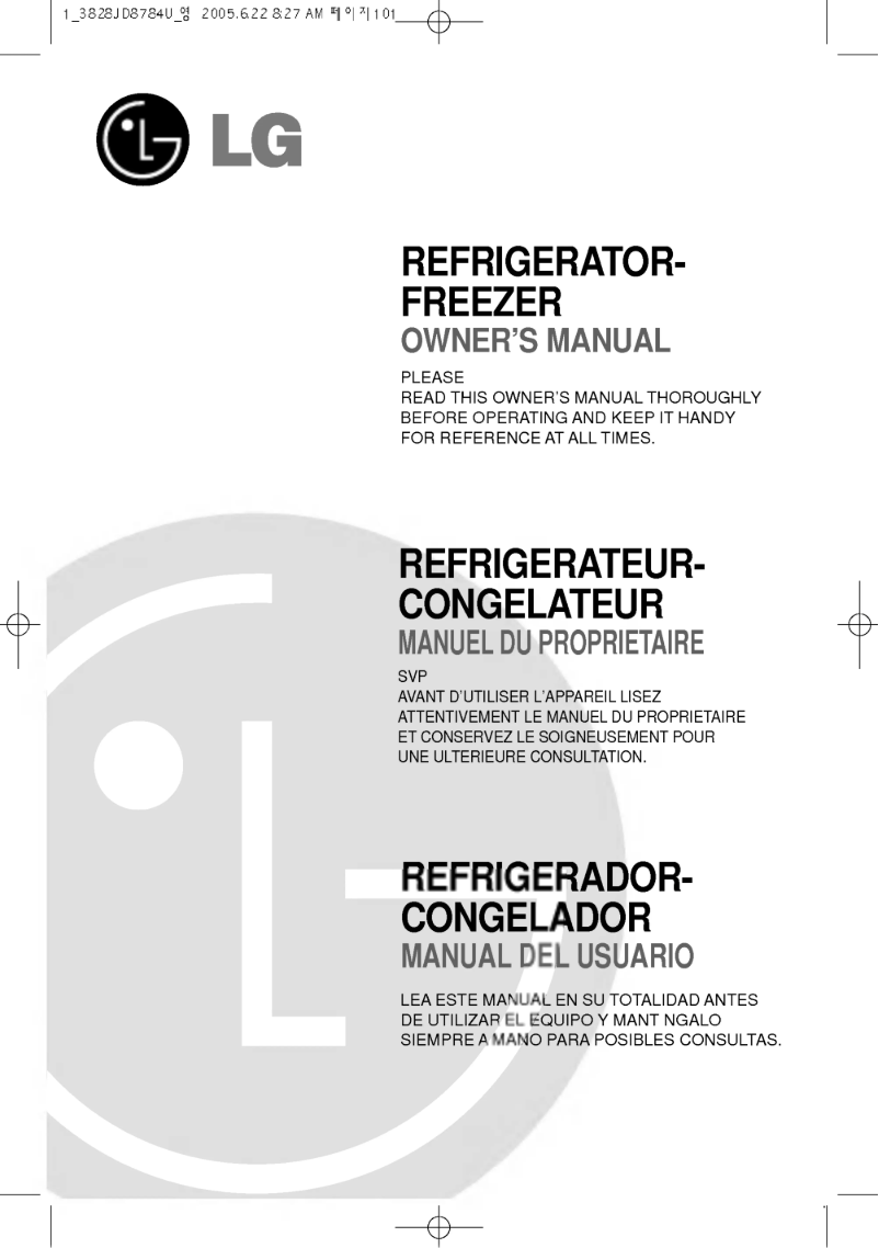 First page image of the manual for GR-S562JTC