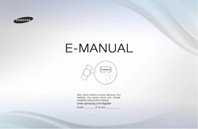Page 1 of the manual User Manual Samsung UA46D8000YR
