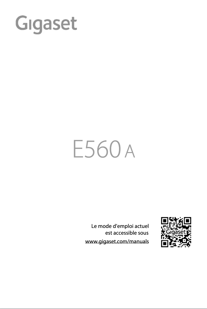 First page image of the manual for E560A