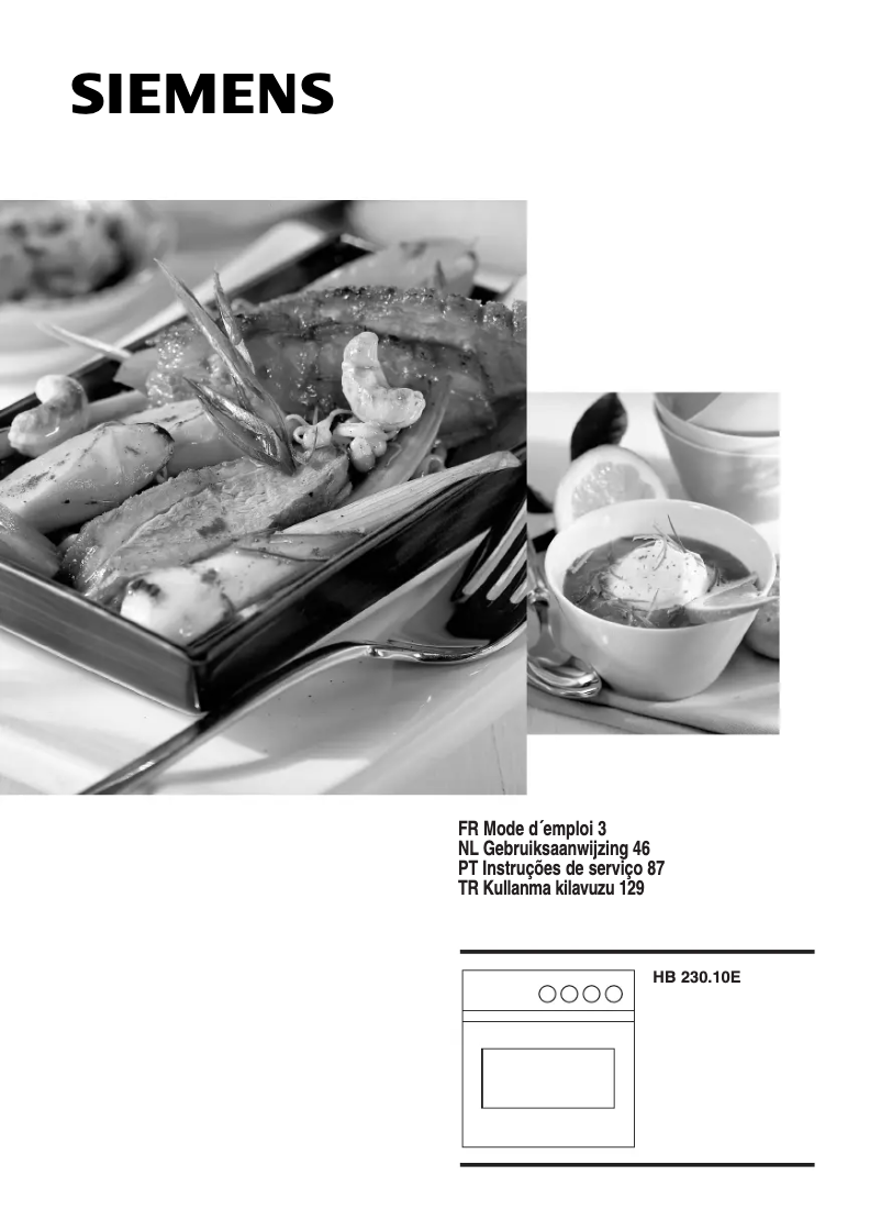 First page image of the manual for HB230510J