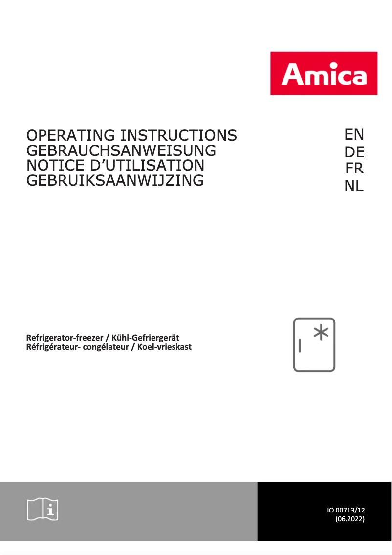 First page image of the manual for AB1112